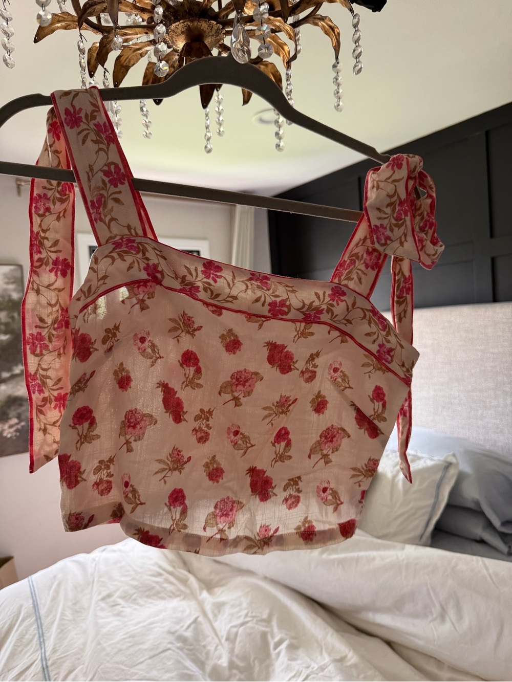 Romantic Garden Party Floral Two Piece Set - Picture 2 of 5
